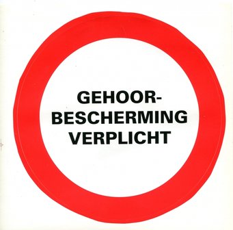 VEILIGHEID STICKER