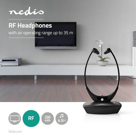 NEDIS Draadloze Koptelefoon Televisie UITVERKOOP